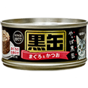Aixia 黑缶 - 吞拿魚+鰹魚 80g x 1箱 (48罐)